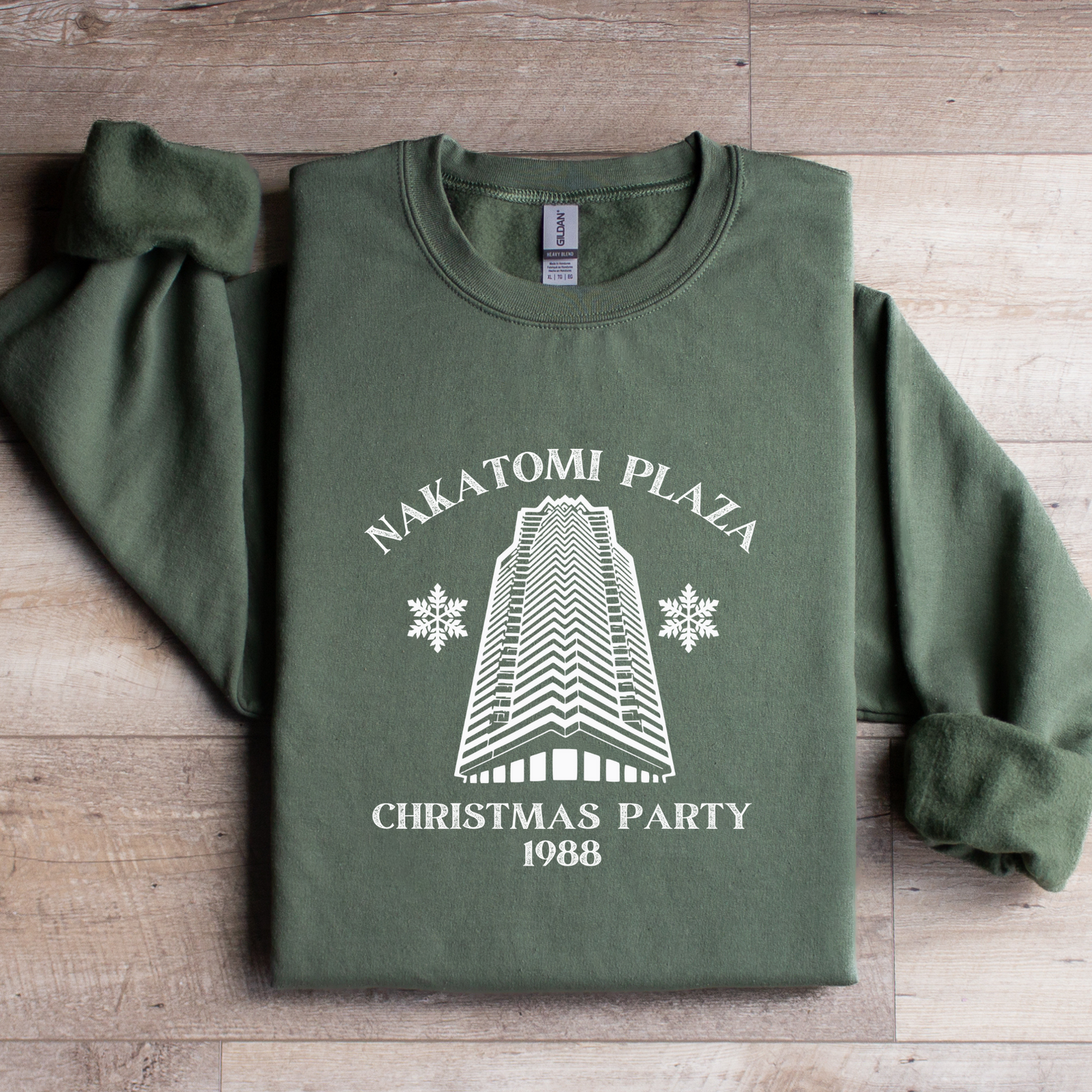 Nakatomi Plaza Christmas Party Crewneck