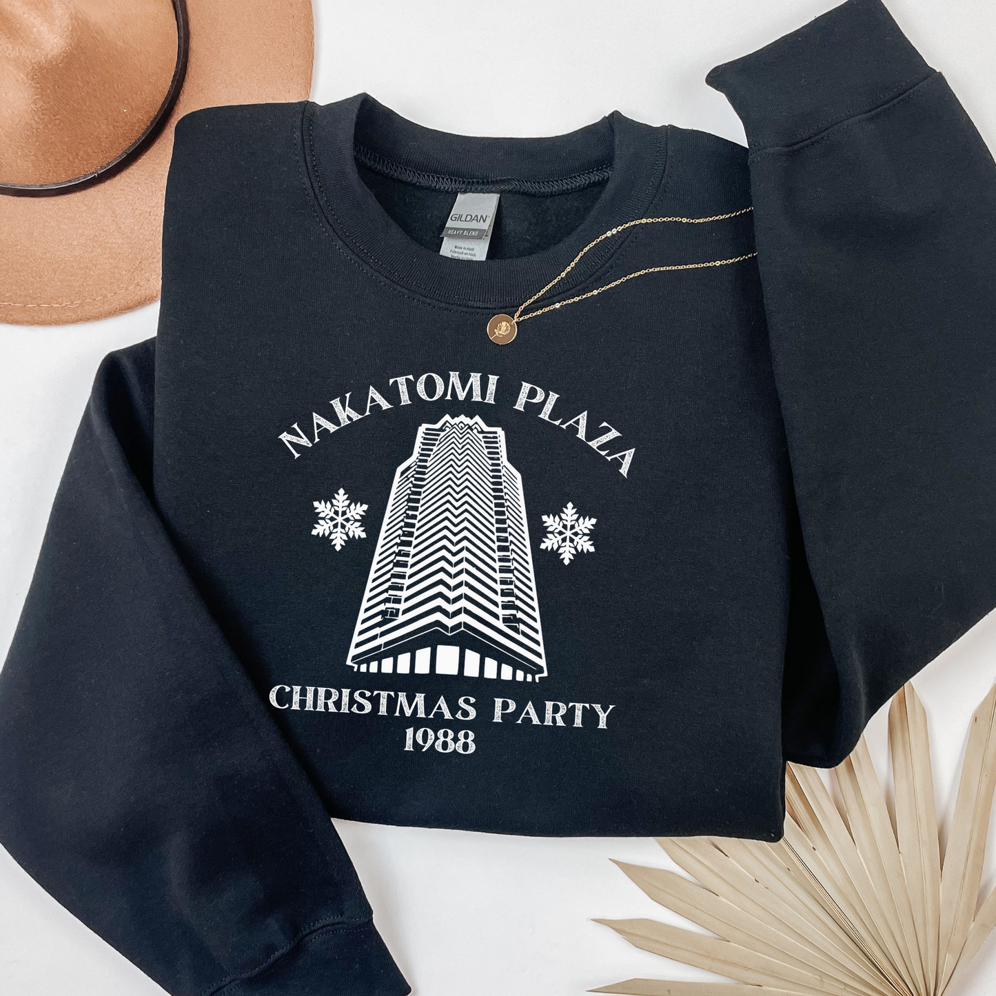 Nakatomi Plaza Christmas Party Crewneck